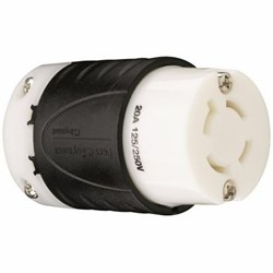 L1420-C Turnlok Connector 4W 20A 125/250V B&amp;W ,78500714201,CWDAHL1420CW