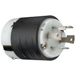 L1430-P Turnlok Plug 4W 30A 125/250V B&amp;W ,78500714304,SHLL1430P