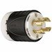 L1430-P Turnlok Plug 4W 30A 125/250V B&amp;amp;W - PSL1430P