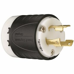 L630-P Turnlok Plug 3W 30A 250V B&amp;W ,78500726304,SHLL630P