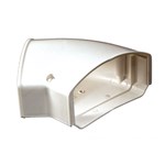 CG45 Cover Guard 4-1/2 in 45 Elbow White ,