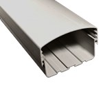 CGDUC78 Cover Guard 4-1/2 in Line Duct 78 in Long White ,CG8