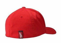 504R-LXL Ff Fitted Hat - Red L/Xl ,