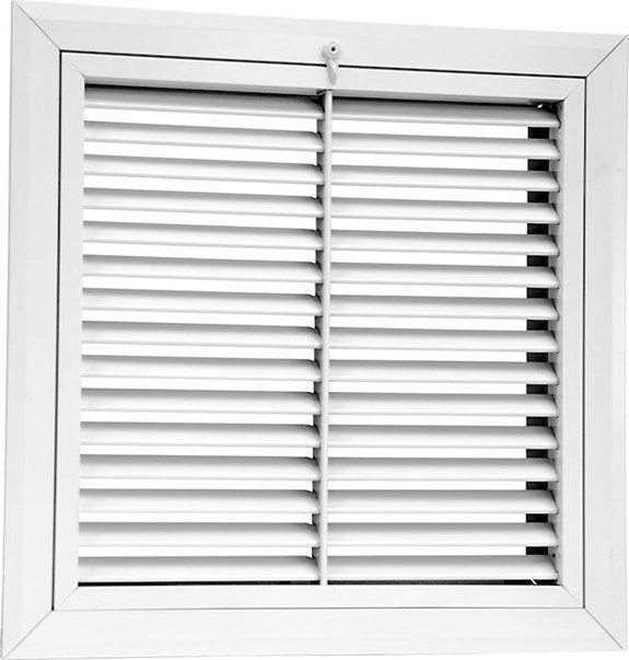 HART & COOLEY RHF45 24X24 White Extruded Aluminum Return Air Filter