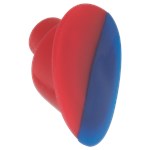 Delta Other: Button - Red &amp; Blue ,
