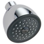 Delta Universal Showering Components: Fundamentals™ Single-Setting Shower Head ,