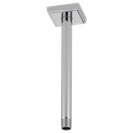 Brizo Brizo Universal Showering: 10&quot; Ceiling Mount Shower Arm And Square Flange ,