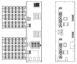 RXJJ-CE40D Ruud 40 KW 3 PH 480 Volts 180 - 300 MBH Heat Kit Package Unit ,662021276101,RXJJ