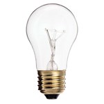 S3720 Satco 40 Watt A15 Incandescent Clear 2500 Average Rated Hours 290 Lumens Medium Base 130 Volts ,045923037207