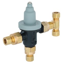 S59-4000BY Bradley Navigator 3/8 in Compression Thermostatic Mixing Valve ,S59-4000BY,S594000BY