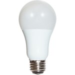 S9317 Satco 3/9/12 Watt A19 Led 3-Way Frosted 3000K Medium Double Contact Base 220 Beam Spread 120 Volts ,S9317