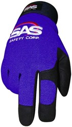 6664 SAS MX Pro Tool Mechanic fts Gloves Blue XLrg ,6664