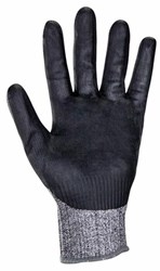 6773-04 SAS Cut Resistant SafeCut HPPE Knit Glove Micro Foam Nitrile Coating ASTM Cut Level 3 EN 388 Leve l 4543 XLrg BULK ,6773-04
