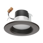 S11834 Satco 7 Watt; Led Downlight Retrofit; 4 In; Cct Selectable; 120 Volts; Dimmable; Bronze Finish ,