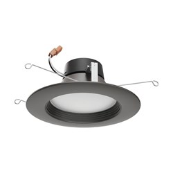 S11837 Satco 9W Led Downlight Retrofit 5 In- 6 In Cct Selectable; 120 Volts; Dimmable; Bronze Finish Also Replacing SATS39847 ,