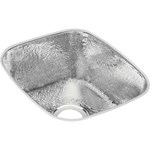 Scuh1416Sh Stainless Steel Hammered Mirror Finish Speciality Collection Rectangle Undermount Sngl Bowl Sink ,