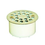 SIDS4 4 Pvc Snap-In Drain W/Stainless Steel Strainer ,