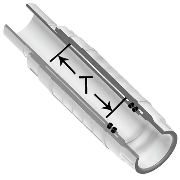 Spears Mfg Spears S11807 3/4 PVC Repair Coupling EPDM SPGXSOC SPES11807