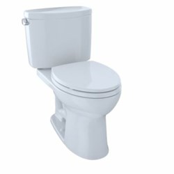 TOTO® Drake® II and Vespin® II, 1.28 GPF Toilet Tank with WASHLET+ Auto Flush Compatibility, Cotton White - ST454EA#01 ,ST454EA#01