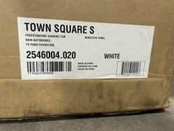 2546004.020 AS White Town Square S Freestanding Tub White Scratch and Dent Status M ,2546004.020,791556110427
