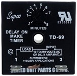 TD69 Supco 1 Amps 19 to 250 Volts Timer ,TD69,TD69,TD69,TD69,38231925