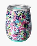 S102-C14-FL Swig 14Oz Stemless Wine Cup-Frilly Lilly 