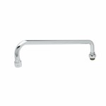 063X T&amp;S Brass Chrome Plated 14 in 26.3 gpm LF Faucet Spout ,063X,TSS