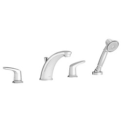 Colony&#174; PRO Bathtub Faucet Trim With Lever Handles and Personal Shower for Flash&#174; Rough-In Valve ,