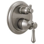 Delta Cassidy™: Traditional 2-Handle Monitor&#174; 14 Series Valve Trim with 3-Setting Integrated Diverter ,