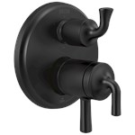 T27933-Bl Delta Kayra 2-Handle Monitor 17 Series Valve Trim With 3- Or 6- Setting Diverter ,T27933BL