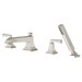Town Square&amp;#174; S Bathub Faucet With Lever Handles and Personal Shower for Flash&amp;#174; Rough-in Valve - AT455901295