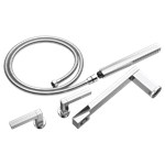 T70322-PC Delta Brizo Frank Lloyd Wright Two-Handle Tub Filler Trim Kit with Lever Handles ,