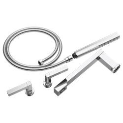 T70322-PC Delta Brizo Frank Lloyd Wright Two-Handle Tub Filler Trim Kit with Lever Handles ,