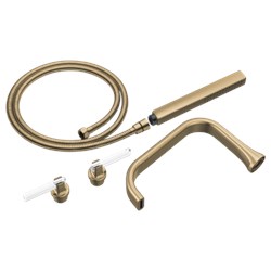 Brizo Allaria™: Two-Handle Tub Filler Trim Kit with Lever Handles ,