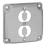 RS 12 4 Square Exposed Work Cover 1 Duplex Receptacle ,RS 12,HUB902C,RSC8,902C,SHL4402,78599112078,RS12,72452022,IRC