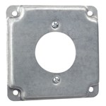 RS 15 4 SQUARE EXPOSED WORK COVER 1 RECEPTACLE 30 AMP LOCKING 1.719 DIA ,RS 15,HUB811C,RSCTL,811C