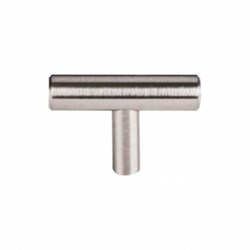 Hopewell Bar Pull T-Handle 2 Inch Brushed Satin Nickel ,