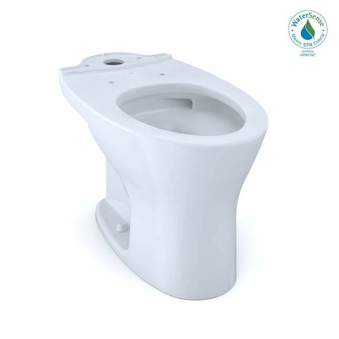 CT746CUG.01 Drake Dual Flush Elongated Toilet Bowl With Cefiontect Cotton White 