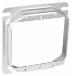 TOPAZ 52C18 4 Inch Square DEVICE RING 2 GANG 3/4 Inch RAISED 785592520456 ,