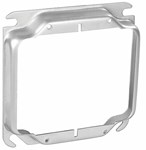 TOPAZ 52C18-5/8 4 Inch Square DEVICE RING 2 GANG 5/8 Inch RAISED 785592520449 ,