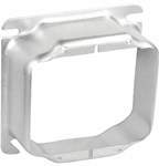 TOPAZ 52C21 4 Inch Square DEVICE RING 2 GANG 1-1/4 Inch RAISED 785592520470 ,