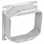 TOPAZ 52C24 4 Inch Square DEVICE RING 2 GANG 1-1/2 Inch RAISED 785592981929 ,