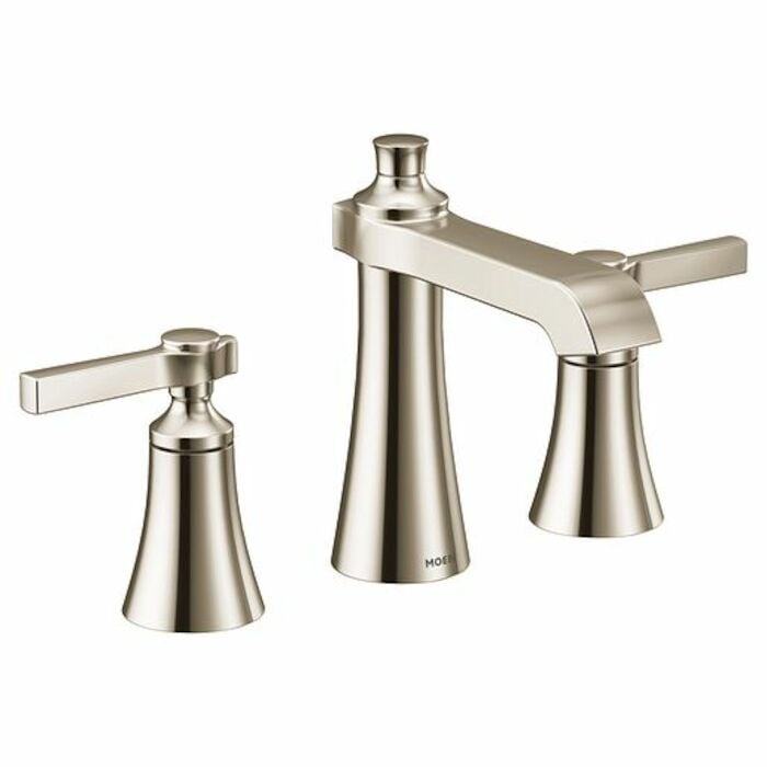 TS6984NL Polished Nickel Flara Flara 2H Widespread Trim Nl 