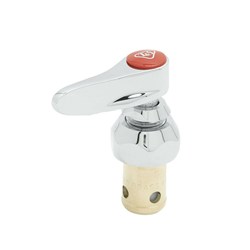 002712-40NS T&amp;S Eterna Cartridge W/ Spring Check Right Hand Hot Lever Handle Screw And Red Index Button ,00271240NS,271440,2714-40,002714-40,00271440