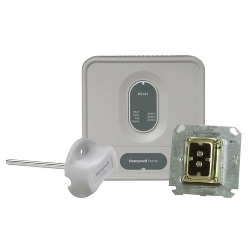 Ademco Ecc Hz221K/U Honeywell Truezone Kit Includes Hz221 Zone Panel