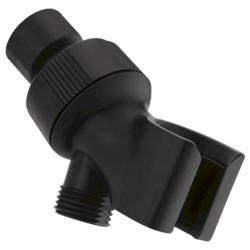 U3401-BL-PK Matte Black Delta Universal Showering Components: Adjustable Shower Arm Mount for Hand Shower ,034449954327