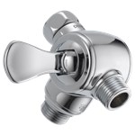 Delta Universal Showering Components: 3-Way Shower Arm Diverter for Hand Shower ,