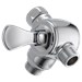 Delta Universal Showering Components: 3-Way Shower Arm Diverter for Hand Shower - DELU4929PK