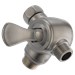 Delta Universal Showering Components: 3-Way Shower Arm Diverter for Hand Shower - DELU4929SSPK