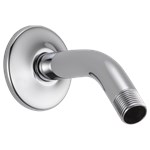 Delta Universal Showering Components: Shower Arm &amp; Flange ,
